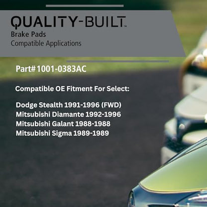 Rear Ceramic Brake Pads