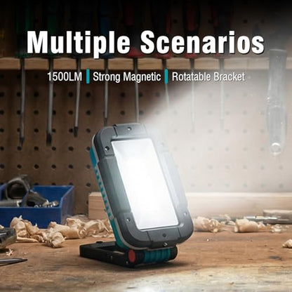 1500LM Rechargeable COB Work Light