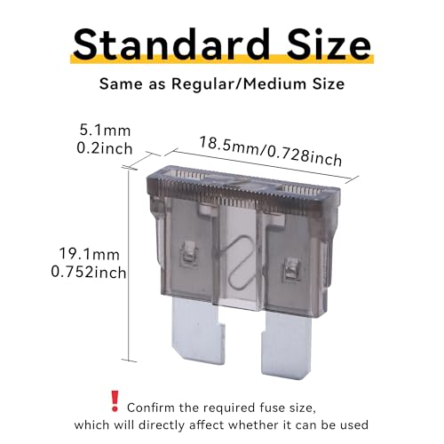 100 Pack Auto Fuses 2 AMP ATC
