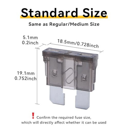 100 Pack Auto Fuses 2 AMP ATC
