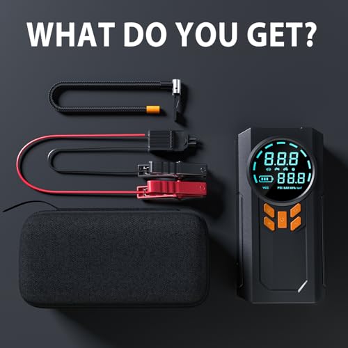 Jump Starter with Air Compressor