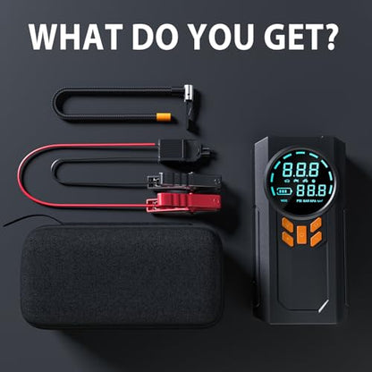 Jump Starter with Air Compressor