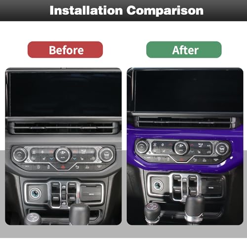 for JL Center Console Headlight Air Conditioning Control Panel & Co