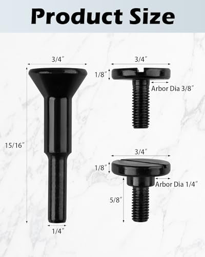 2 Pack Die Grinder Cut Off Wheel Arbor (2 Count)