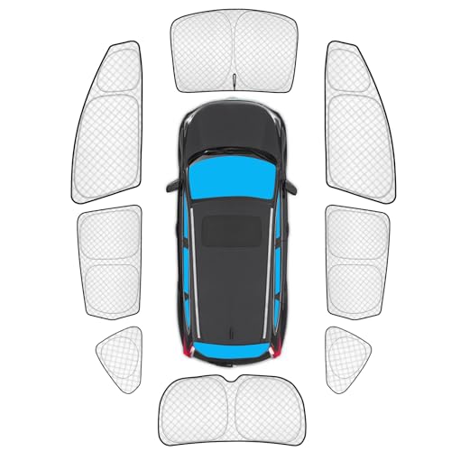 8pcs Thicken Sun Shades for Nissan Murano 2015 (8 Count)