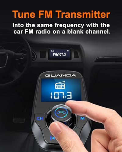 FM Transmitter Bluetooth 5.3 for Car