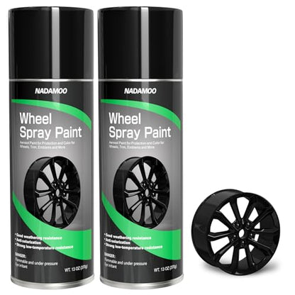 Gloss Black Spray Paint for Wheels (26 Ounce)