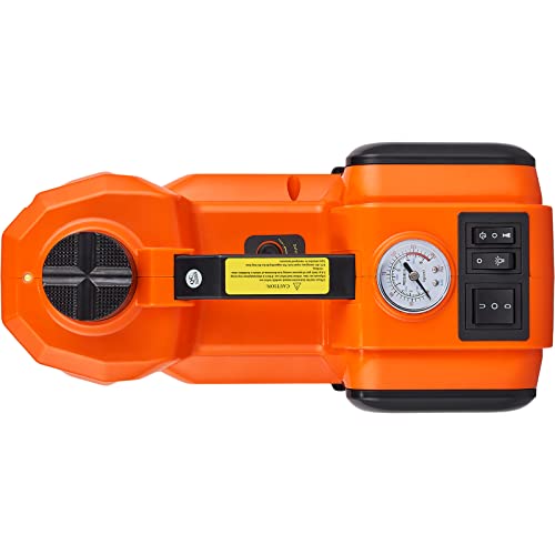 Electric Car Jack 5 Ton with Electric Impact Wrench & Inflator Pump