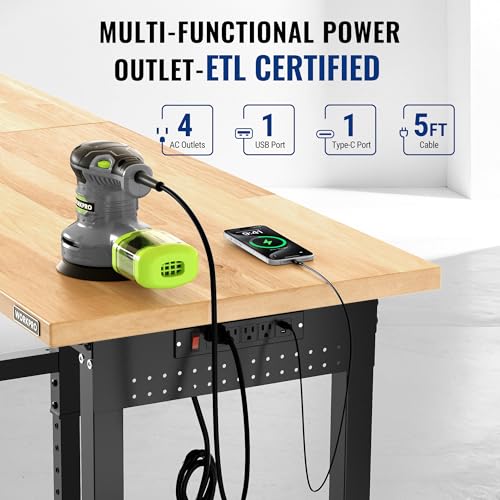 96" Adjustable Workbench