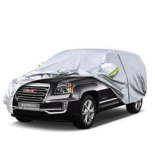 6 Layers Car Cover Custom Fit GMC Terrain from 2010 to 2025
