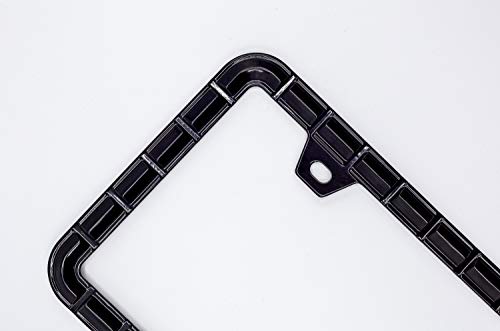 3D Brilliance Black License Plate Frames