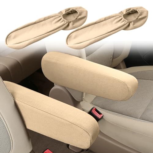 2PC Car Front Seat Armrest Covers