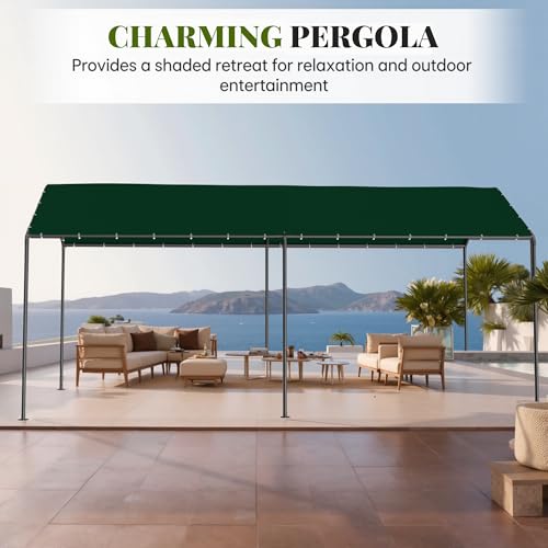 Carport 10‘ x 20’ Garage Car Canopy w