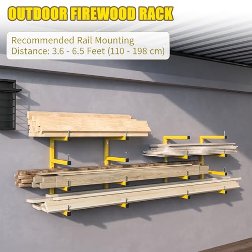 4 Pack Lumber Storage Rack (4 Count)