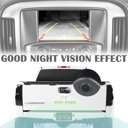 Backup Camera Tailgate Handle Rear View Camera Liftgate Latch Handle Compatible with 1999