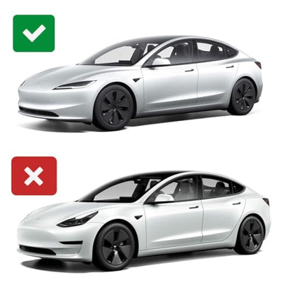 Roof Sunshade for Tesla Model 3 Highland 2026 (4 Count)