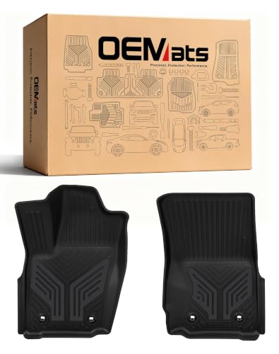 2 Piece Front Premium Color TPE Floor Mats