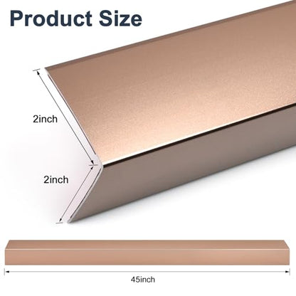 4PCS 45" Aluminum Metal Corner Protectors (4 Count)