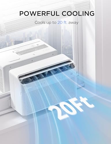 8 000 BTU U Shaped Smart Inverter Window Air Conditioner