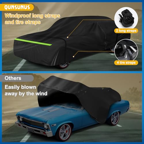 QUNSUNUS Car Cover for Chevy Nova 2