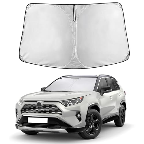 Windshield Sunshade Compatible for Toyota RAV4 2019