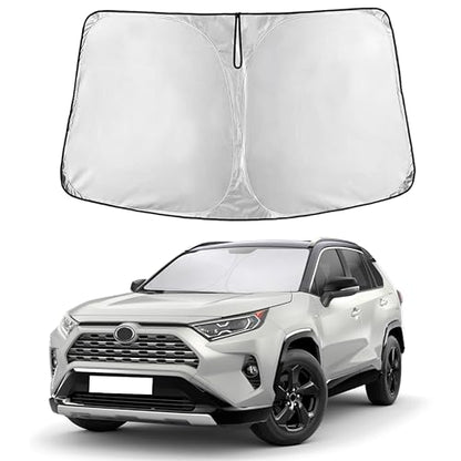 Windshield Sunshade Compatible for Toyota RAV4 2019