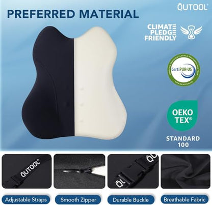 Patented Lumbar Support Pillow for Car