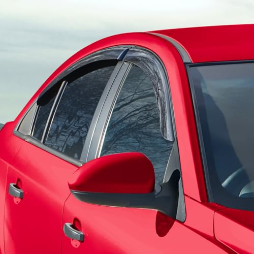 Tape on Extra Durable Rain Guards for ChevyCruze 2011 (4 Count)