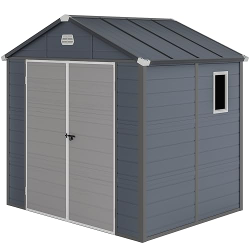 8x6.2FT Outdoor Storage Shed w