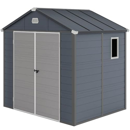 8x6.2FT Outdoor Storage Shed w