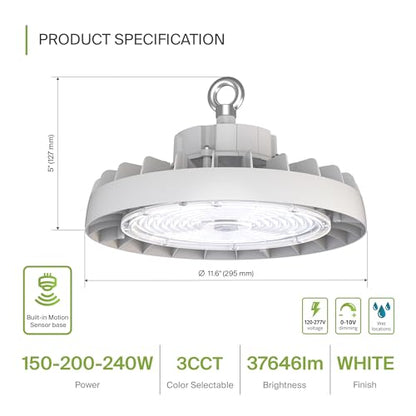 240W LED High Bay UFO Lighting