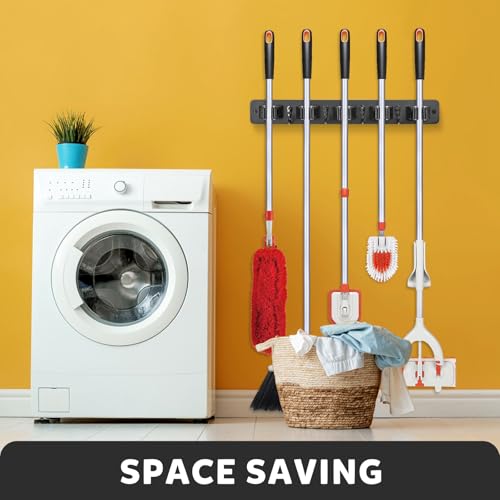 Broom Holder Wall Mount