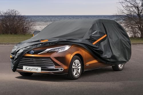 7 Layers Waterproof Car Cover for Toyota Sienna Minivan 1997