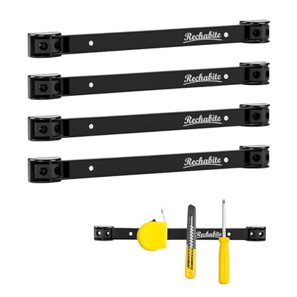 4 Pieces 12" Magnetic Tool Holder Strip (4 Count)