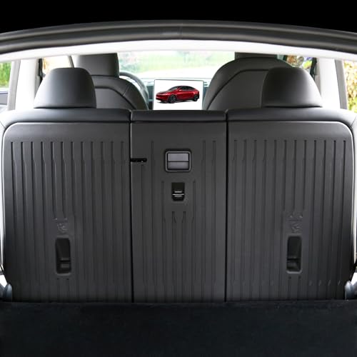 3PCS Cargo Liner Rear Seat Back Cover for 2026 Tesla Model Y Juniper 5 (3 Count)