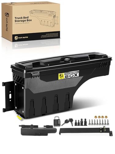 Driver Side Truck Bed Storage Tool Box w