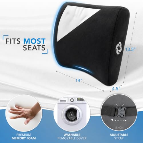 Lumbar Support Pillow for Office Chair and Car Seat