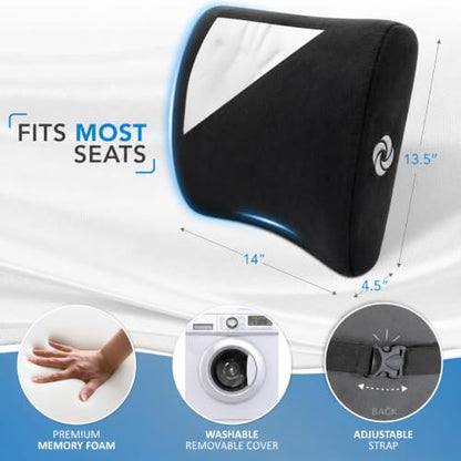 Lumbar Support Pillow for Office Chair and Car Seat