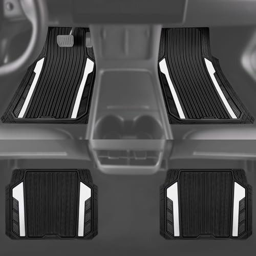 Heavy Duty Rubber Car Mats Metallic