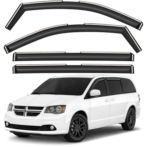 Window Deflectors Smoke Tinted In (4 Count)