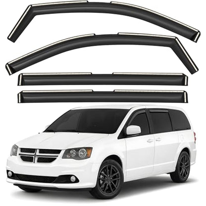 Window Deflectors Smoke Tinted In (4 Count)
