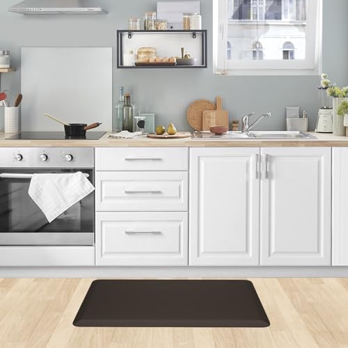 Kitchen Mat Cushioned Anti Fatigue Rug Standing and Comfort Floor Mats