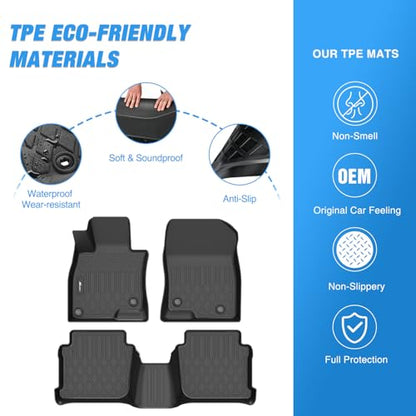TPE Floor Mats for Mazda 6 2014 2015 2017 2018 2019 2020 2021