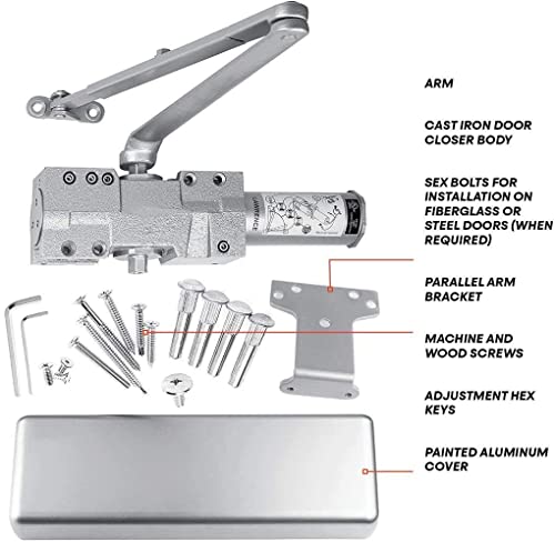 Extra Heavy Duty Door Closer Commercial Grade 1