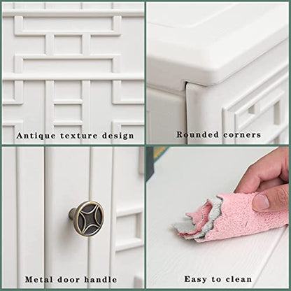 Indoor Outdoor Storage Cabinet Waterproof with Shelf