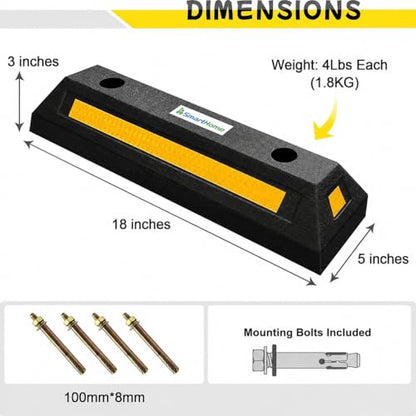 Car Stoppers for Garage (2 Count)