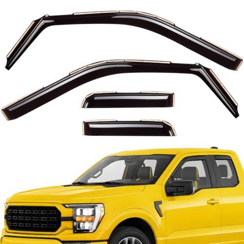 Extra Durable Window Deflectors in (4 Count)