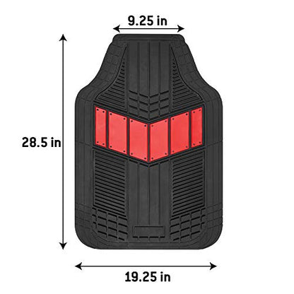 Rubber Car Floor Mats All Weather Waterproof 4