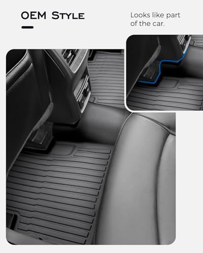 Custom Fit Floor Mats & Cargo Liner & Rear Seat Back Protectors for Ford Escape 2013 (3 Count)