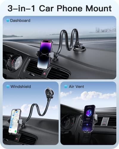 13" Gooseneck Truck Phone Mount
